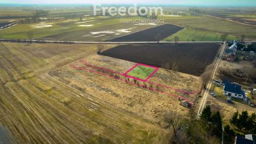 Działka budowlana 959m2   ok. 25 minut do Gdańska
