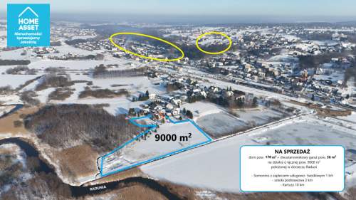 Dom 197 m na działce 9000 m Somonino Natura