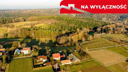 Działka budowlana 18 ar Tuchów, widokowa