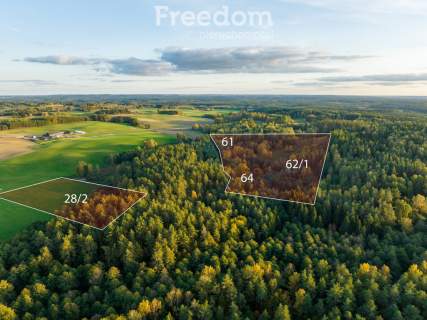 Leśne siedlisko 6,28 ha dom gościnny