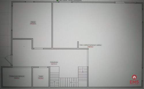 Szeregówka skrajna z działką 750m2