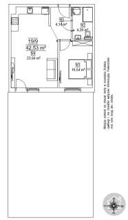 NOWE 2 pokoje z aneksem. Ogródek 90m2. Gotowe.