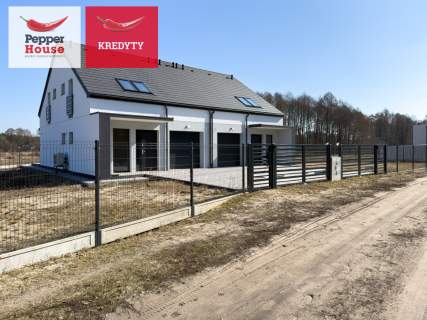 Nowoczesny bliźniak 140 m2 Przyłęki Działka 700m2