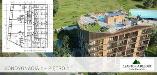 Luksusowy apartament premium w Czantoria Resort