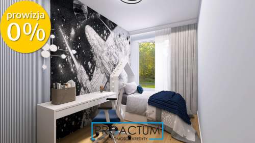 61,54 m2, 4 pokoje, balkon, ogrzewanie podłogowe 