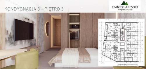 Prestiżowy apartament Czantoria Resort