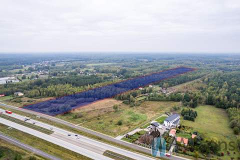 Działka inwestycyjna przy S8 Żabia Wola Warszawa