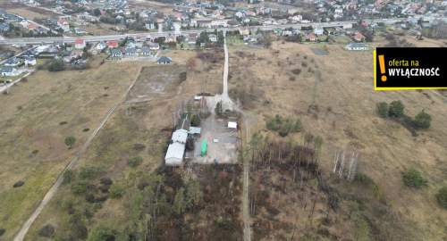 Działka inwestycyjna 1,3 ha MN1 pod bliźniaki
