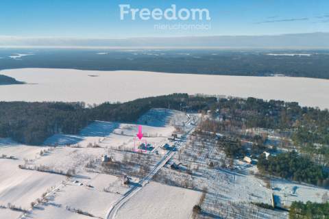 Pluski - dom całoroczny typu stodoła, piękny widok