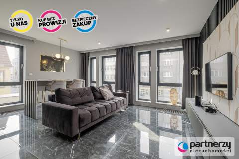 Luksusowy apartament 3 pokoje centrum Gdyni