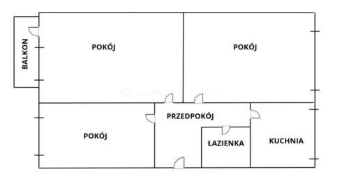 Rozkładowe 3 pokoje na Teofilowie