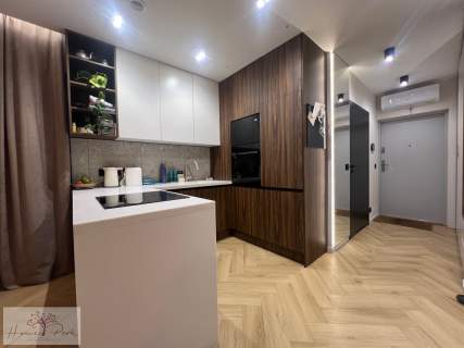 Apartament z ogródkiem, zamknięte EKO osiedle