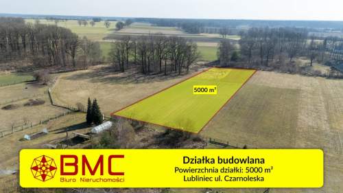 Działka budowlano rolna Lubliniec 5000m2