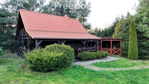 Domek letniskowy z tarasem i ogrodem - Murawki