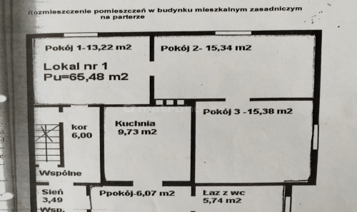 Mieszkanie Parter Kępice