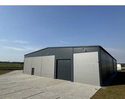 Nowa hala - 550m2 lub 1100m2 - blisko węzła