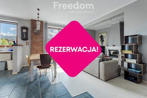 rezerwacja duże mieszkanie z kominkiem