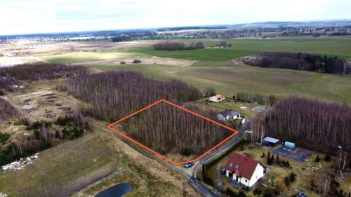 Działka budowlana 3032 m2 Gołębiewo Wielkie
