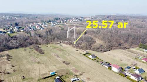 DZIAŁKA BUDOWLANA 25.5 AR- NIEGŁOWICE - GMINA JASŁO 