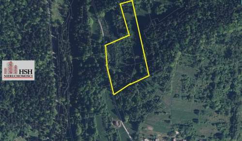 Widokowa, 1,4ha bud. z lasem, Maków Podhalański