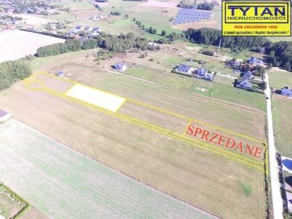 Działka na sprzedaż, 2072 m2, Stare Kupiski