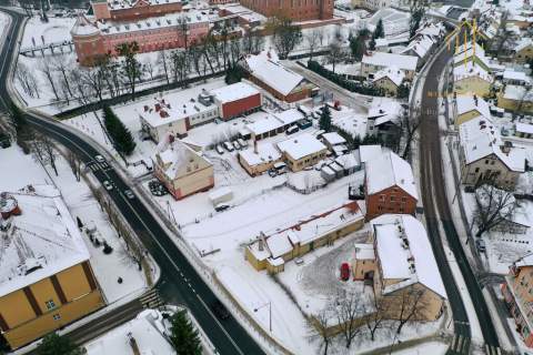 Budynek mieszkalno-usługowo - w centrum miesta