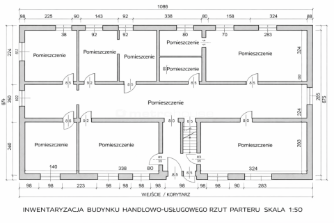 Lokal usługowo-handlowy w centrum miasta.