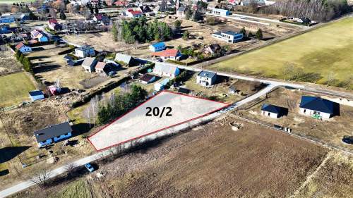 Działka budowlana 1940m2 media asfalt Turowo