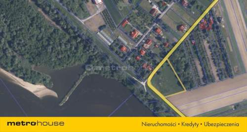 Działka z WZ 85x101 m 200 m od Wisły