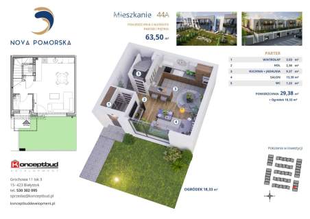 Mieszkania blisko centrum, zabud. szereg pod klucz