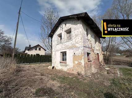 Działka z budynkiem do remontu Wojnowice