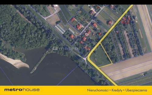 Działka z WZ 85x101 m 200 m od Wisły