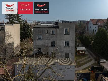 Działka z możliwością zabudowy bliźniaczej