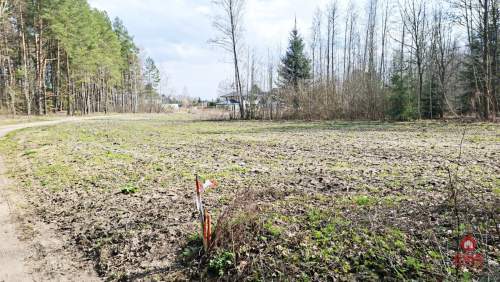Działka blisko lasu w Solniczkach. 1109 m2