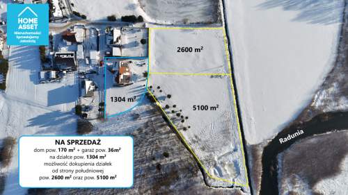 Dom 197 m na działce 9000 m Somonino Natura