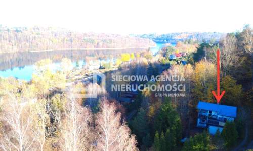 Krzeszna - dom rekreacyjny pomiędzy jeziorami.