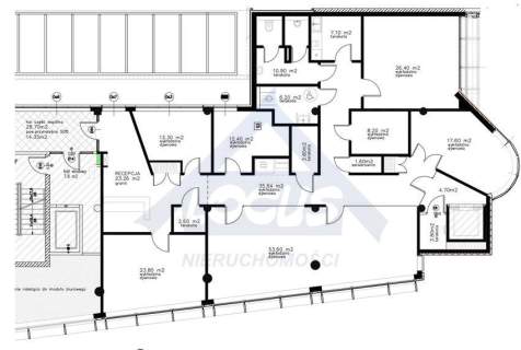 Do wynajęcia biuro 254 m2 Sadyba