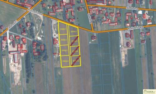 Działki budowlane od 0,13 ha do 0,15 ha - Okrzeja