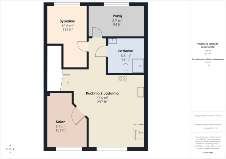 Apartament 100m 2, garaż, bezczynszowe, centrum.