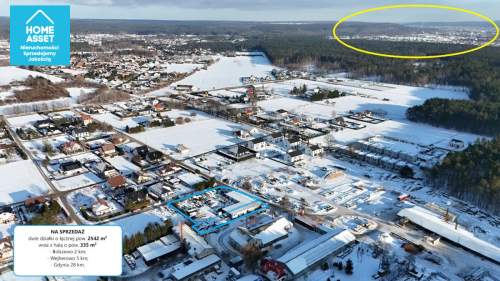 Hala pod usługi i produkcje- mozliwość rozbudowy