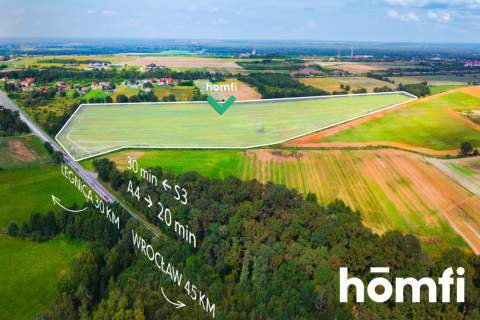 Działka inwestycyjna 11,9 ha w Mazurowicach