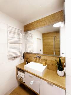 Nowoczesny apartament z dwoma tarasami