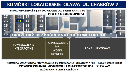 Mieszkanie 3 pokoje Oława ul. Chabrów - winda - balkon