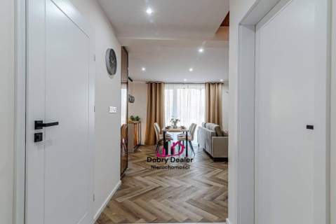 Apartament dwupoziomowy 74 m2 z ogródkiem 32 m2