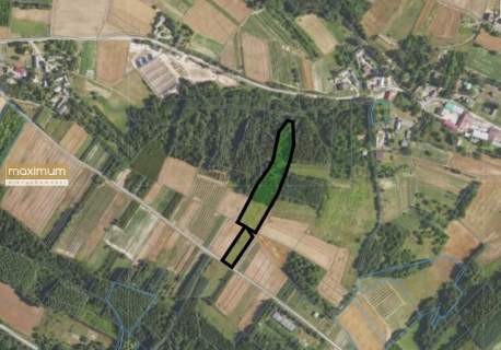 Działka budowlana na wzgórzu 16 i 77 ar Roztocze