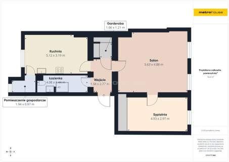 Mieszkanie do wprowadzenia - 74,59 m2