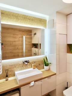 Nowoczesny apartament z dwoma tarasami