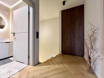 Apartament z ogródkiem, zamknięte EKO osiedle