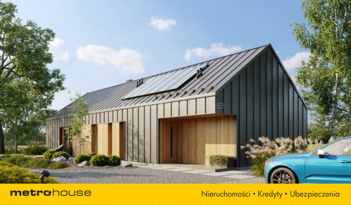 Działka Ojrzanów 1050m pod lasem, projekt w cenie