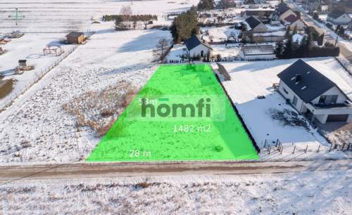 Działka w Bolminie, Chęciny - 1482m2 z WZ